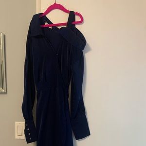 Essue dress asymmetric, midi, unique dress